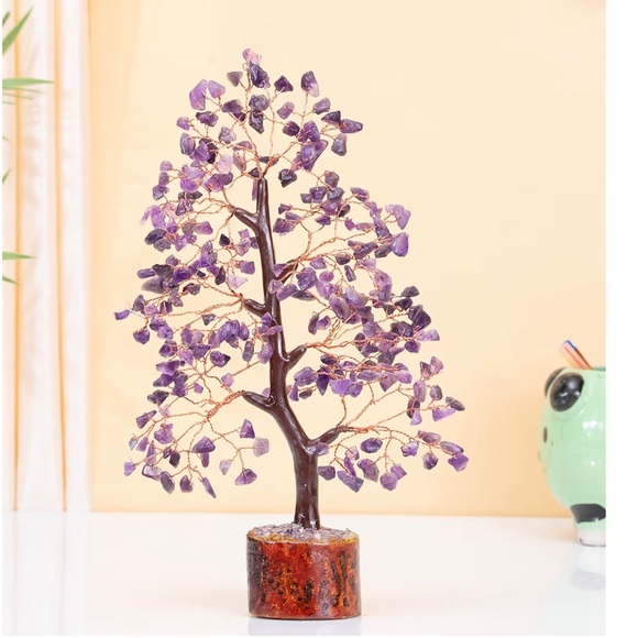 Amethyst Gemstone Tree Decor $60 OBO - Picture 5 of 5